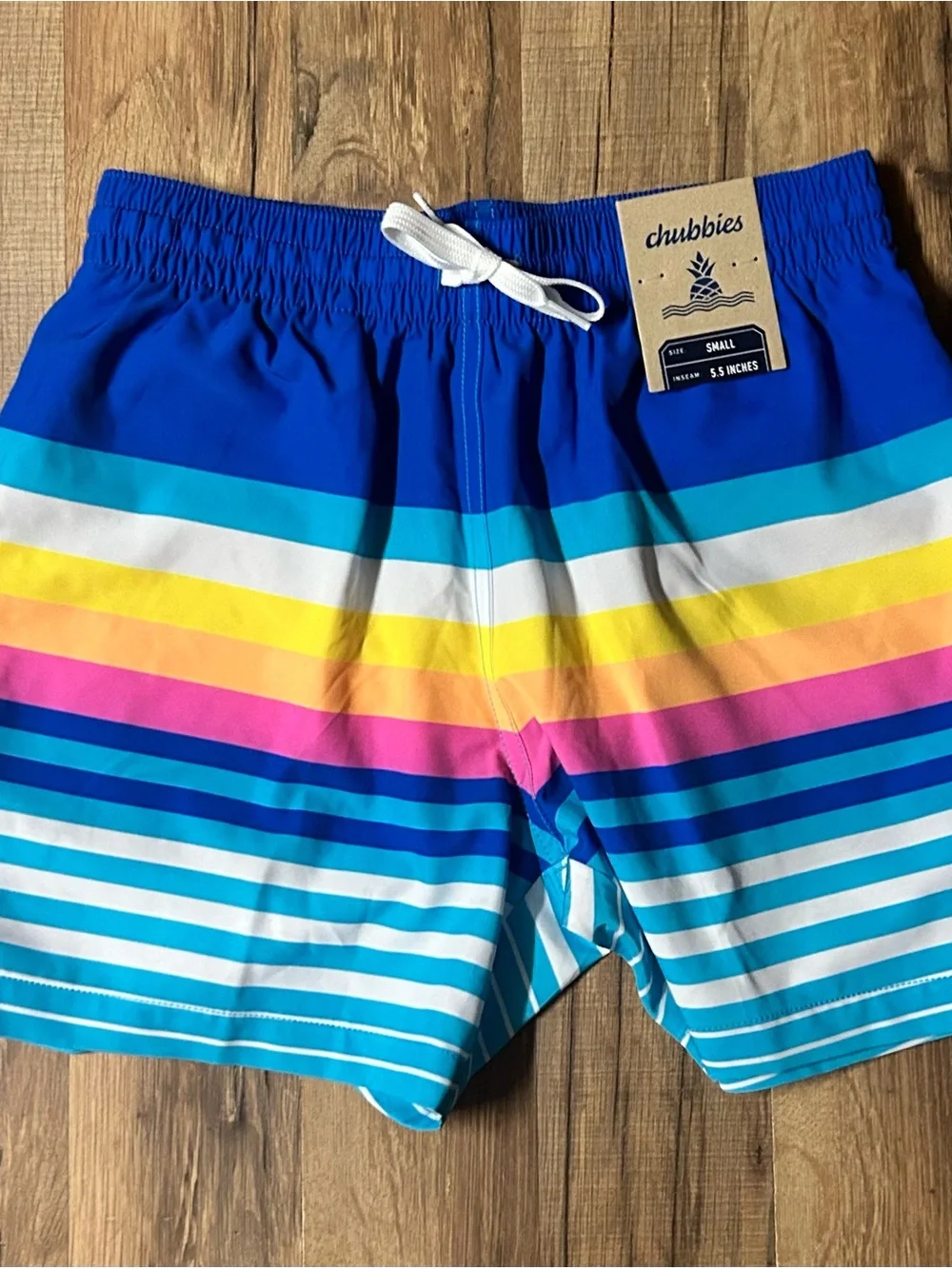 Chubbies The Newports Swim Trunks Bottoms Men’s Size Small 5.5